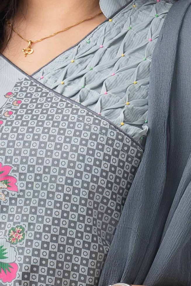 Contemporary Salwar Kameez with Dupatta set