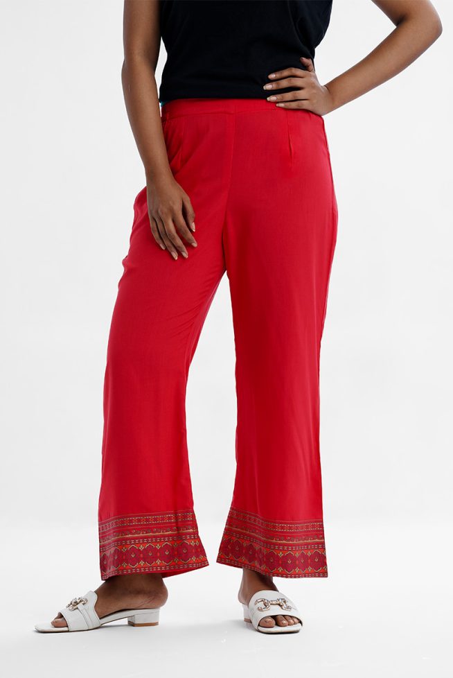 Women's Regular Fit Palazzo
