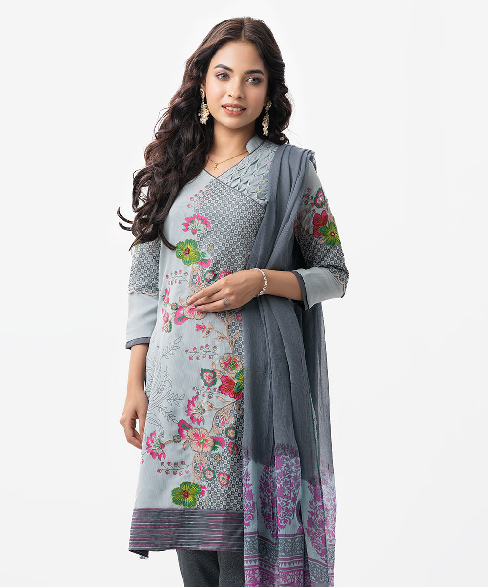 Contemporary Salwar Kameez with Dupatta set