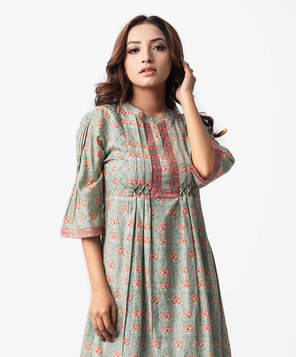 Printed Frock Style Tunic