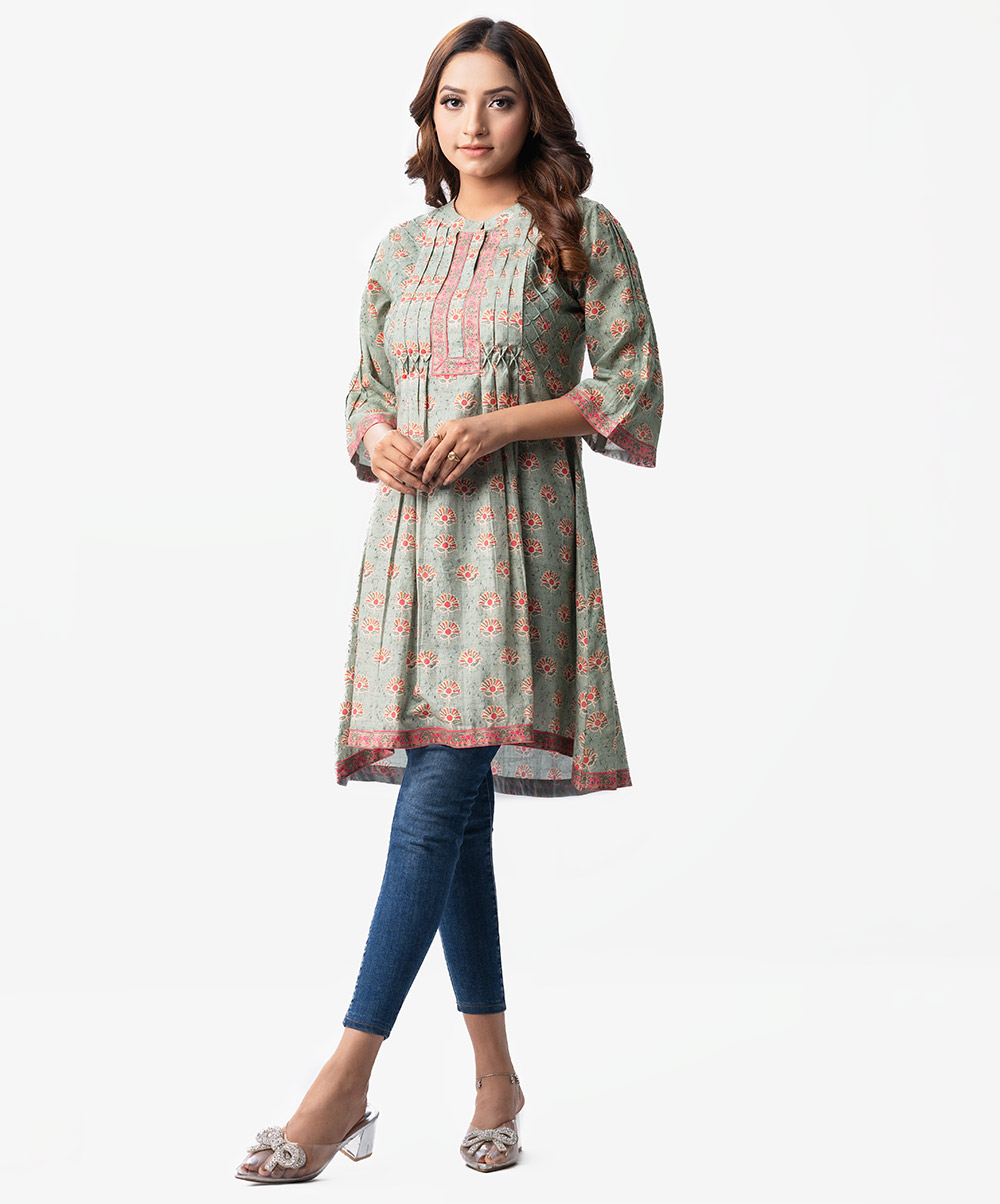Printed Frock Style Tunic