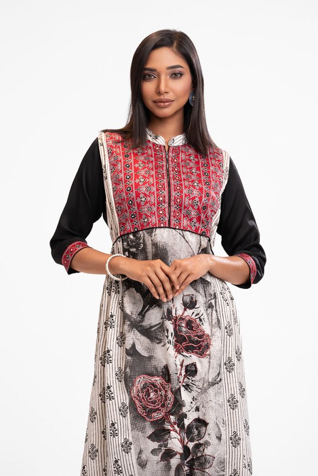 Patterned Long Tunic