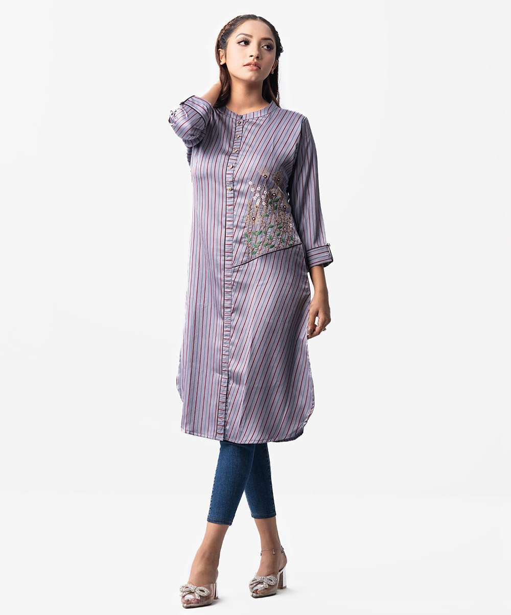 Women's Shirt Style Tunic