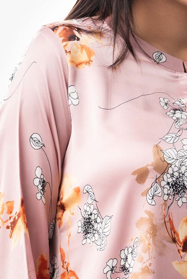 Women's Printed Top-Bottom Set