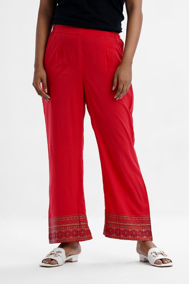 Women's Regular Fit Palazzo