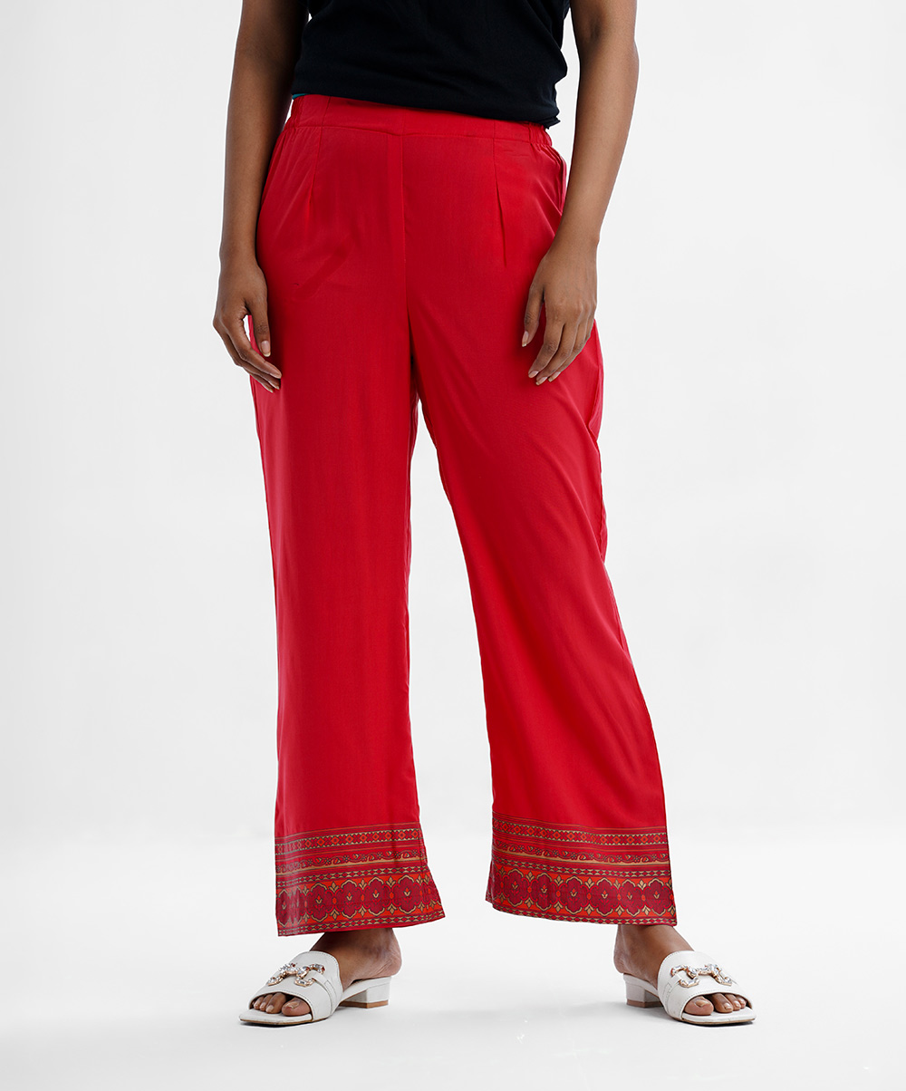 Women's Regular Fit Palazzo
