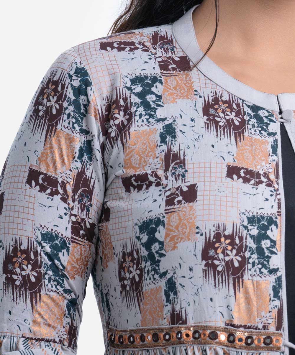 Screen Printed Long Shurg