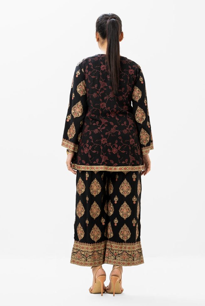 Retro Wrap Style Top-Bottom Set