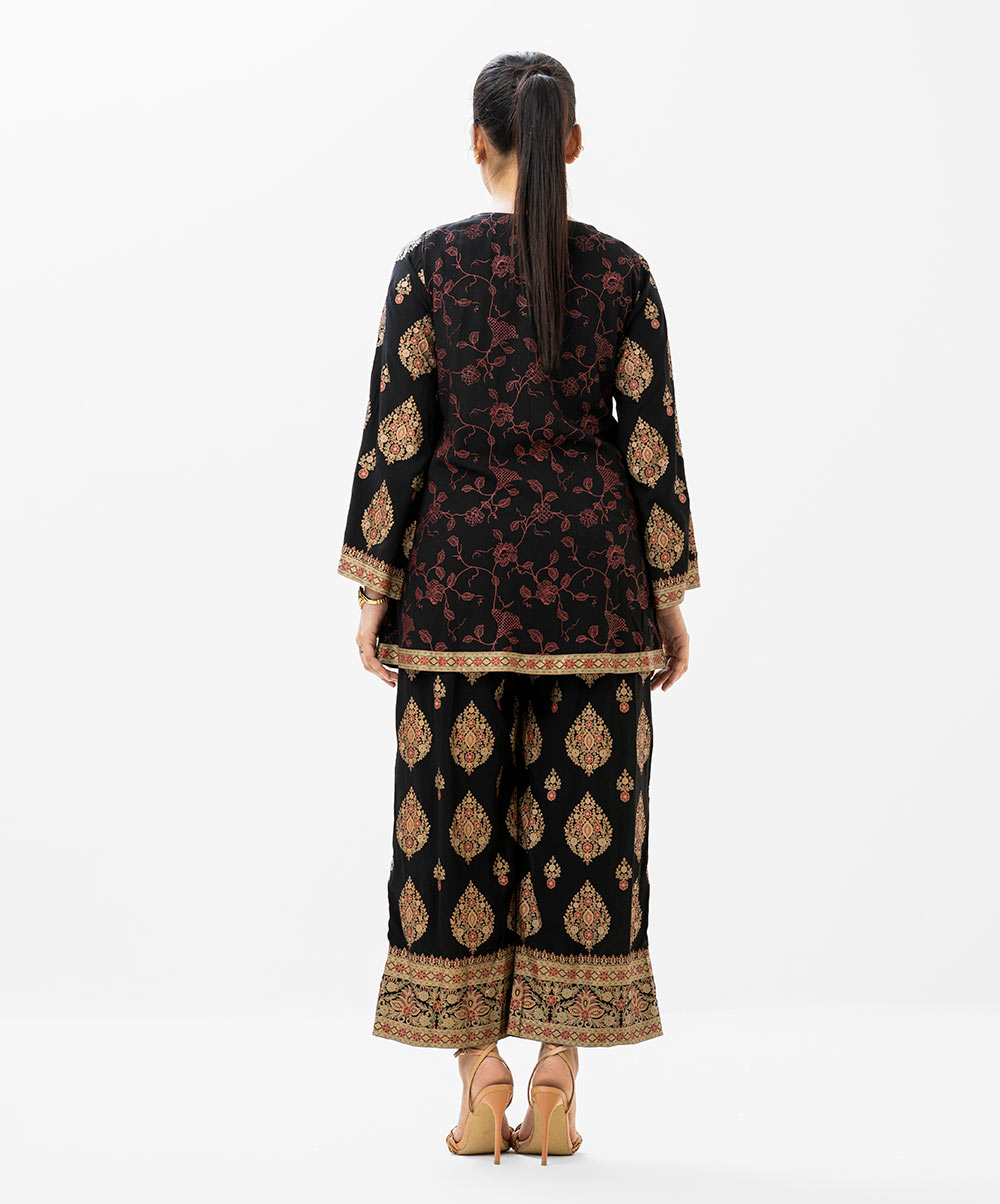 Retro Wrap Style Top-Bottom Set