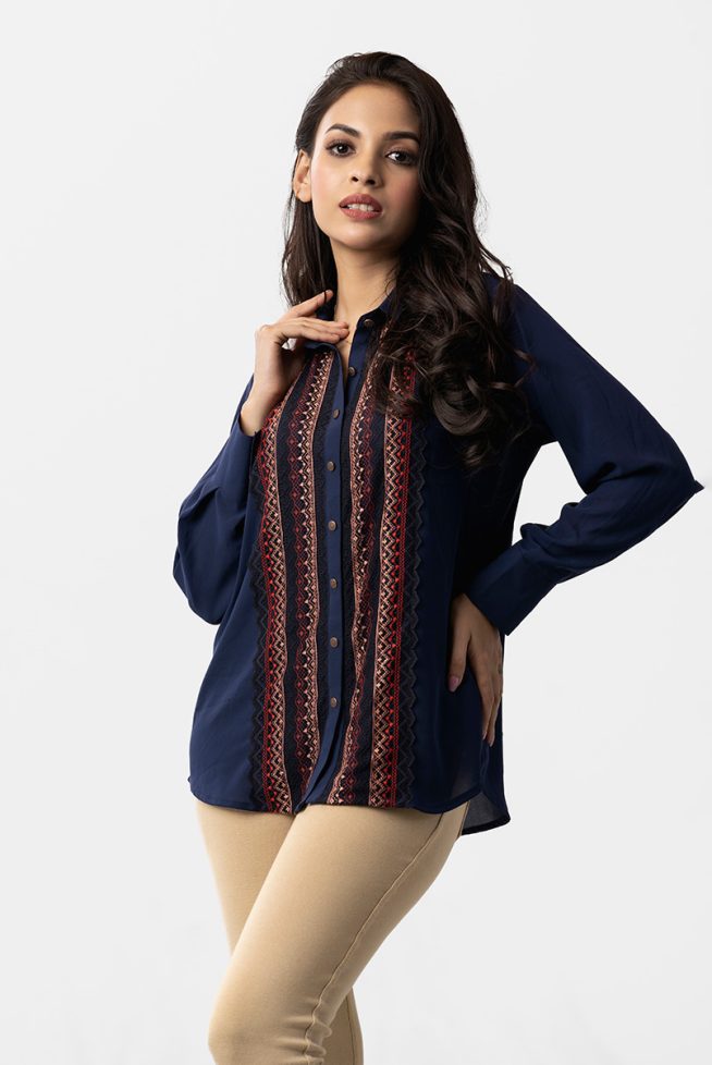 Women’s Blue Shirt