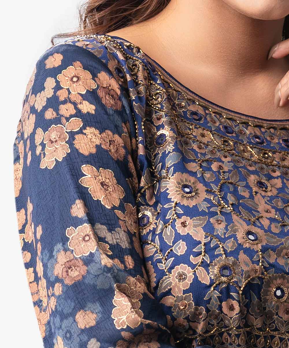 Hand Crafted Designer Long Tunic (Nargisus)