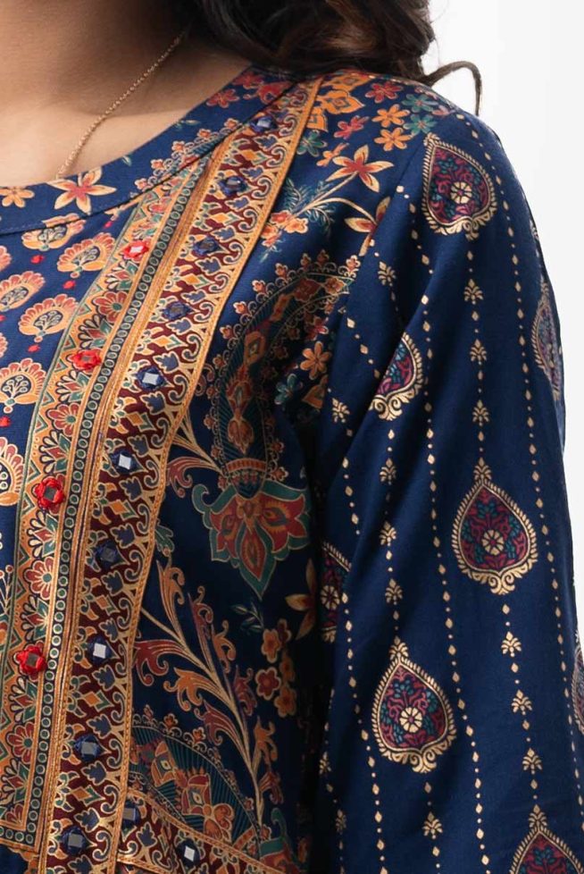 Women's Printed A-line Tunic