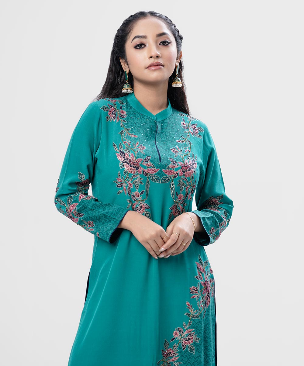 Hand-crafted & Printed Kameez (Nargisus)