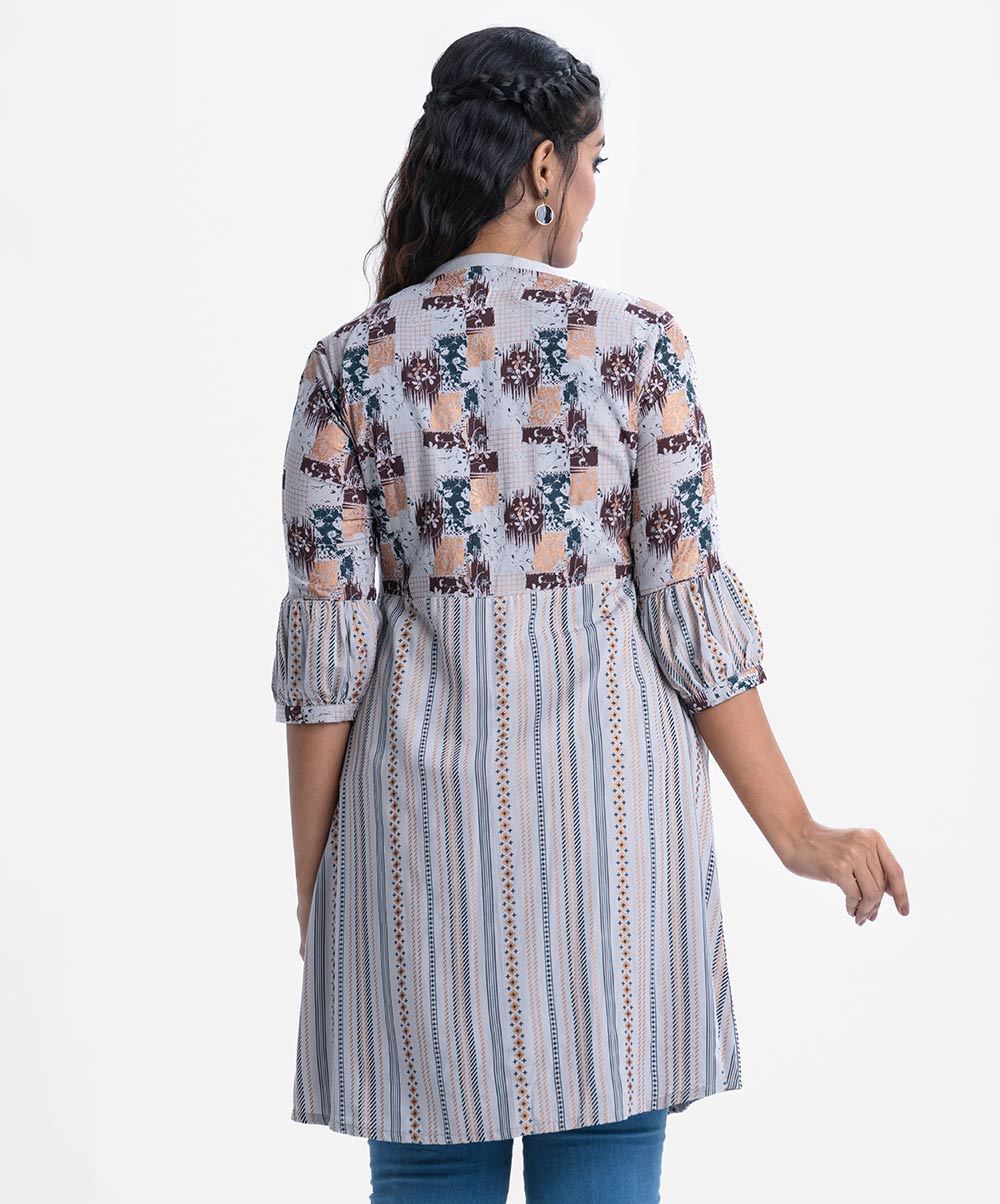 Screen Printed Long Shurg