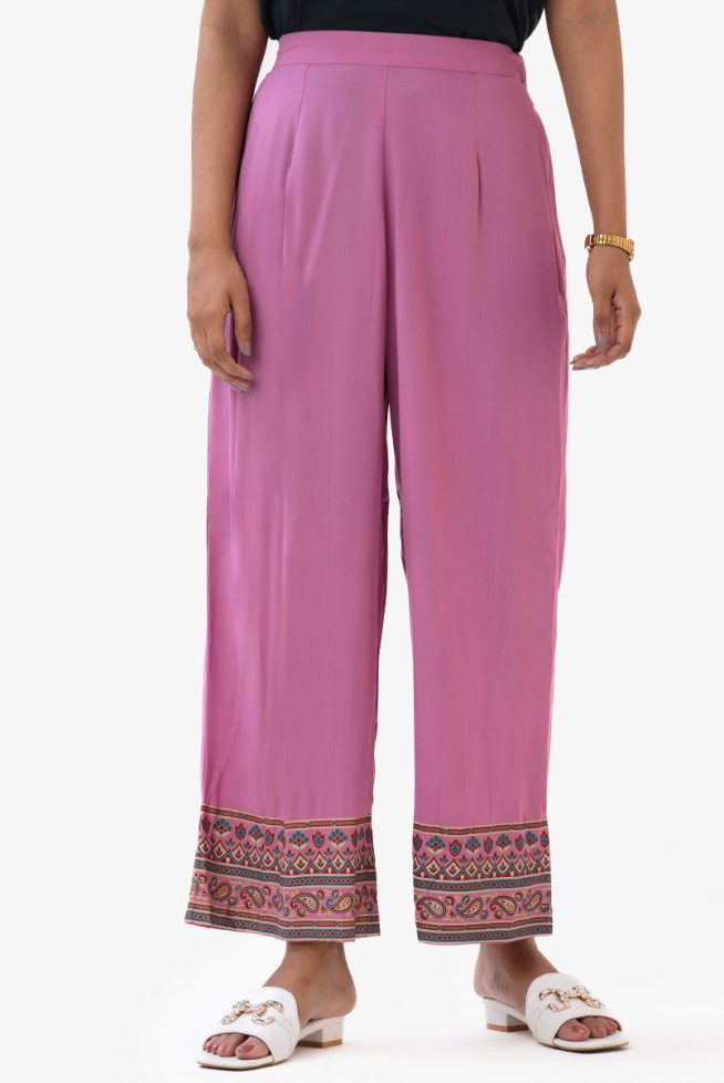 Pink Women Palazzo