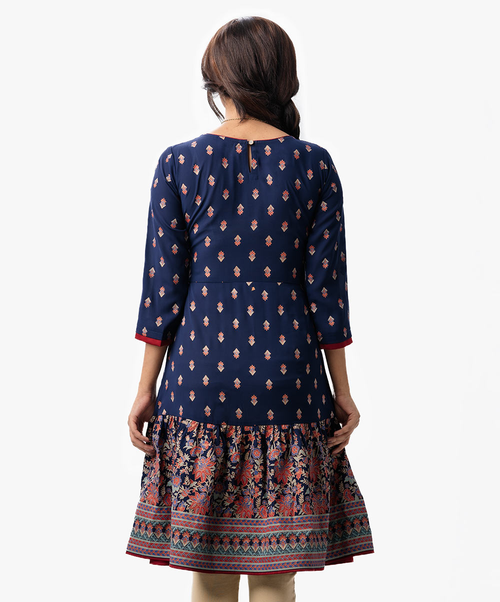 Women's Ethnic Flora Printed Tunic