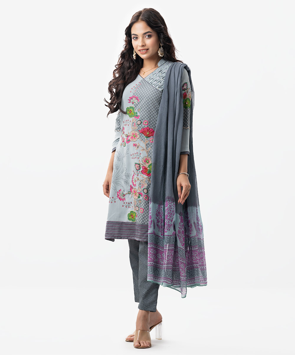 Contemporary Salwar Kameez with Dupatta set