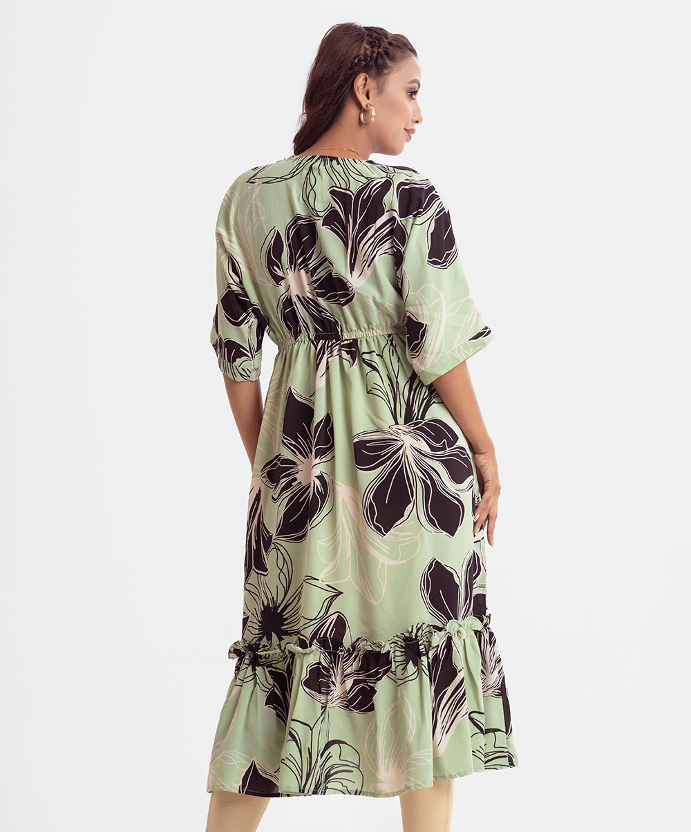 Women's Flared Style Maxi