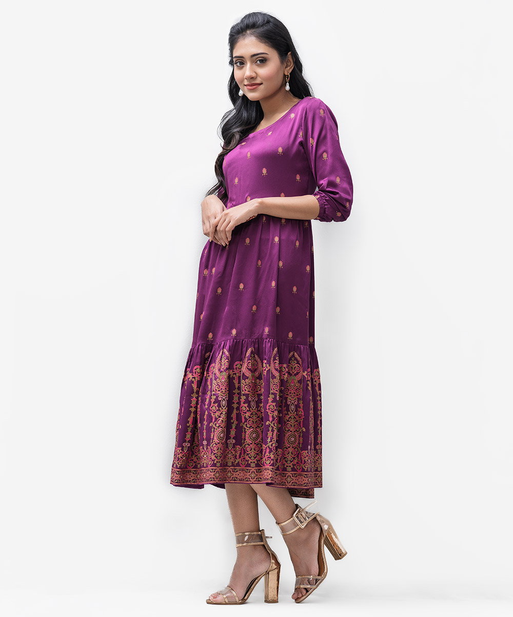 Frock Style Tired Long Tunic