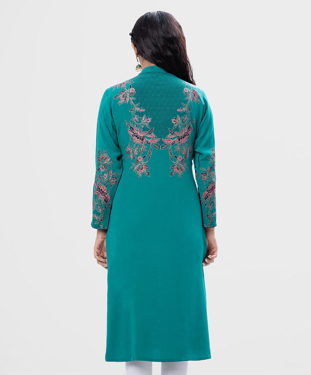 Hand-crafted & Printed Kameez (Nargisus)