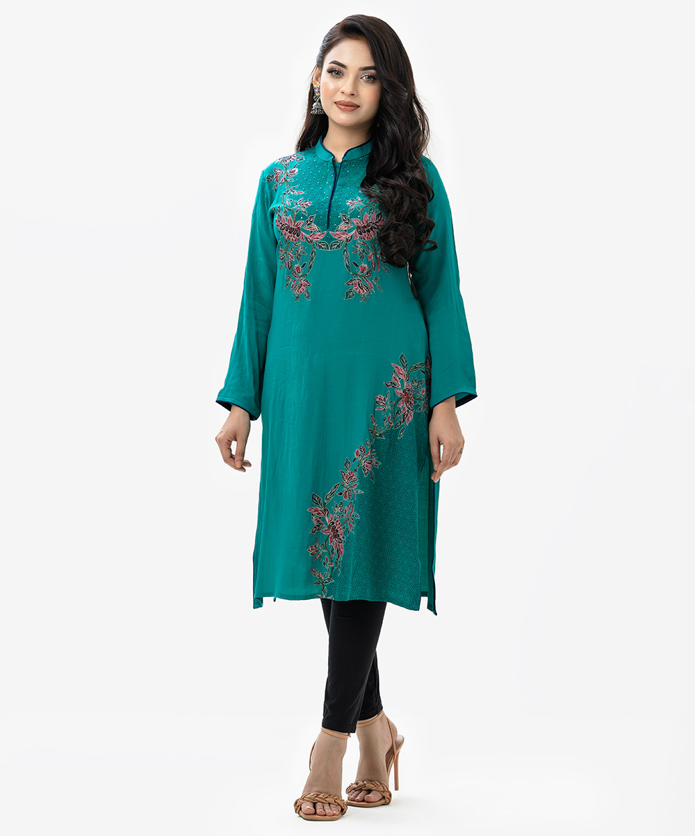 Hand-crafted & Printed Kameez (Nargisus)