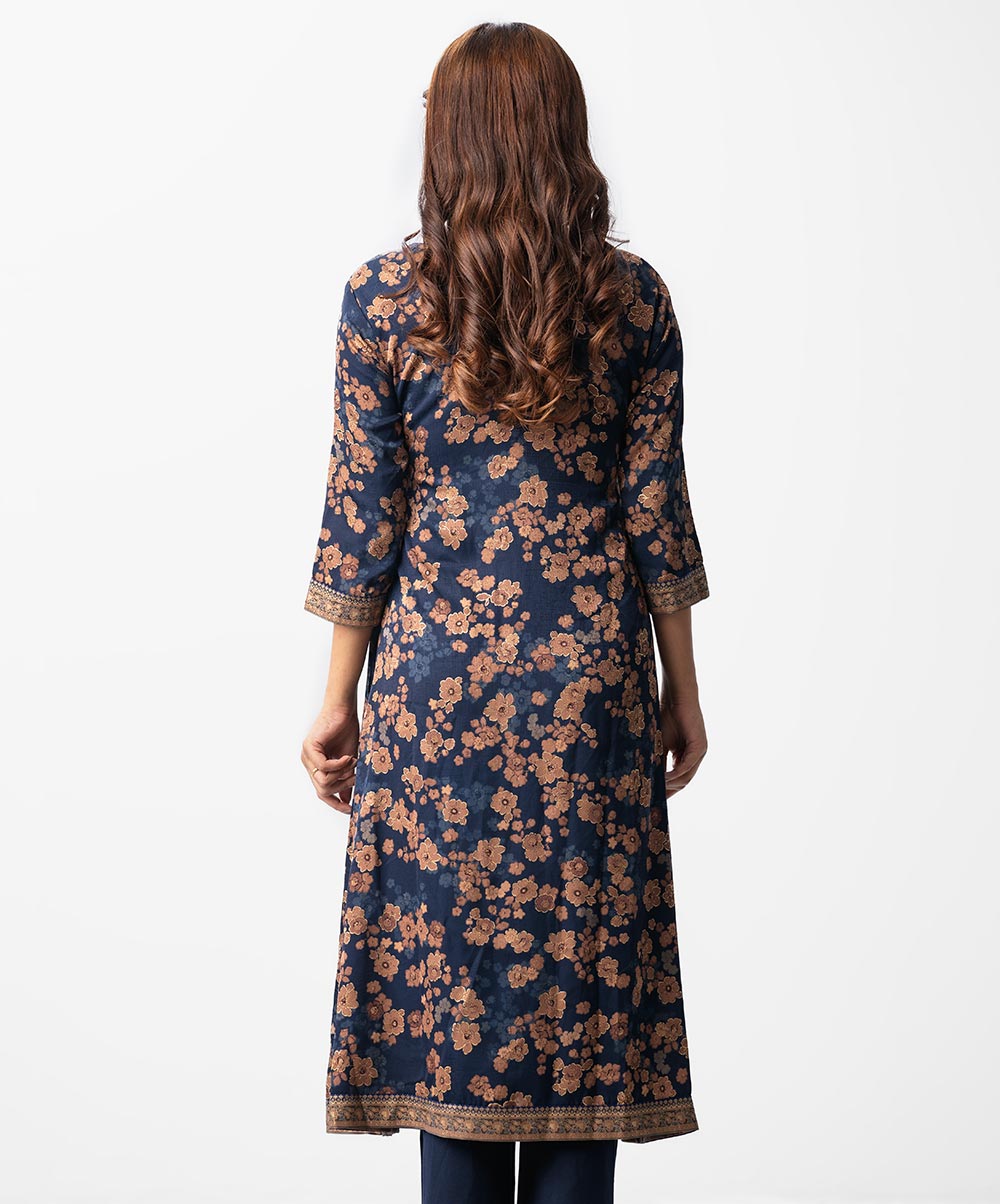 Hand Crafted Designer Long Tunic (Nargisus)