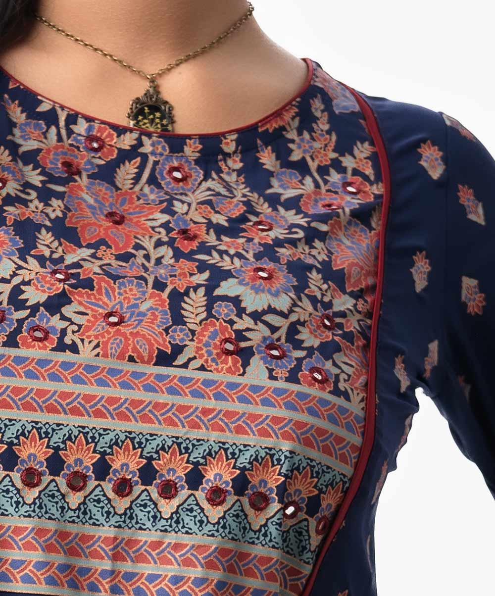 Women's Ethnic Flora Printed Tunic