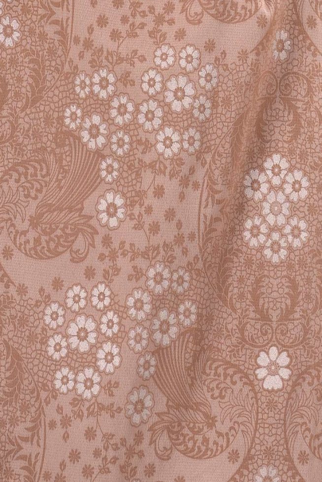 Warm Beige Crepe Straight-Cut Kameez