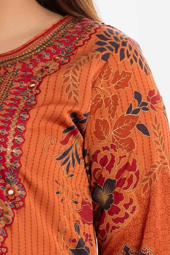 Women's Brown Long Trail Cut Tunic