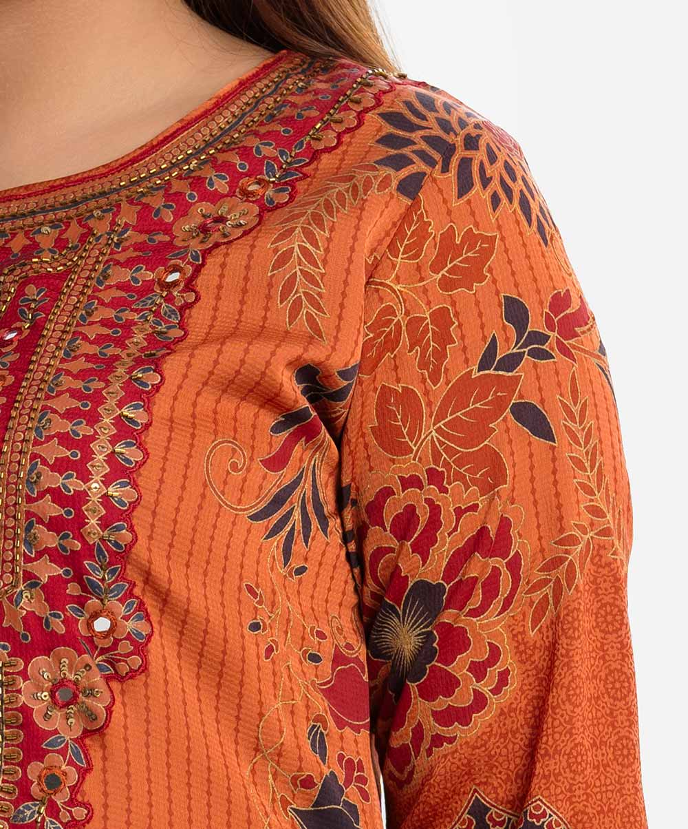 Women's Brown Long Trail Cut Tunic