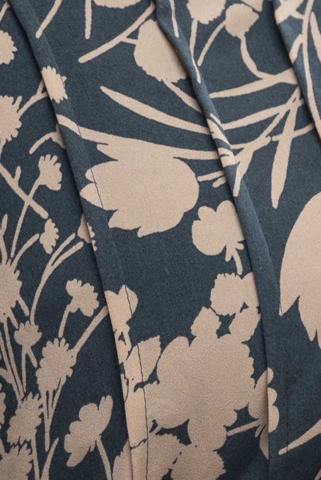 Blue Regular fit Pattern Tops