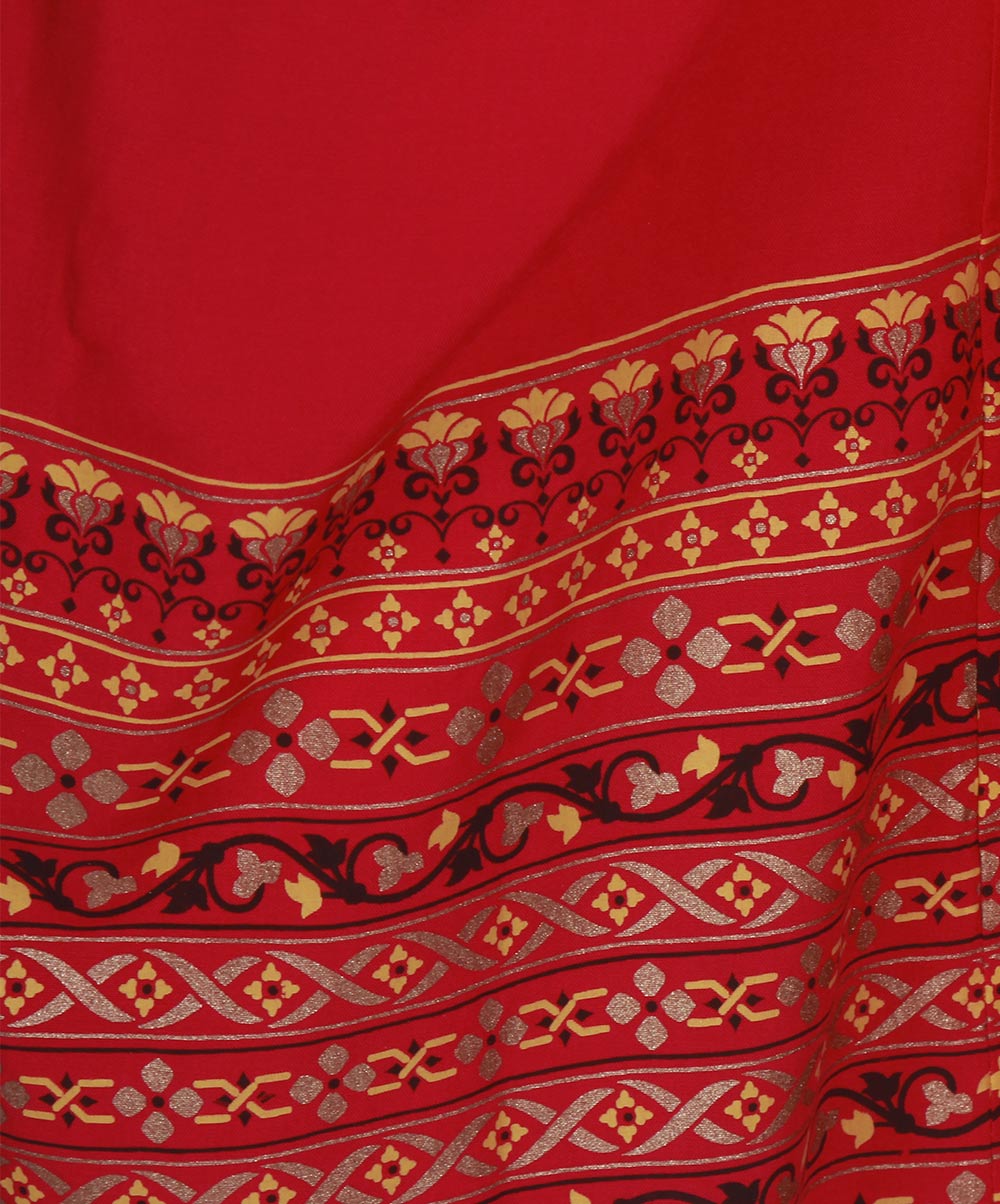 Magenta Regular Fit Palazzo