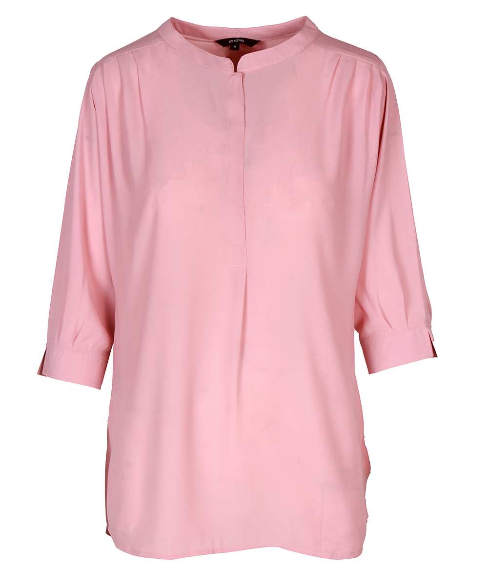 Pink Georgette Ladies Shirt