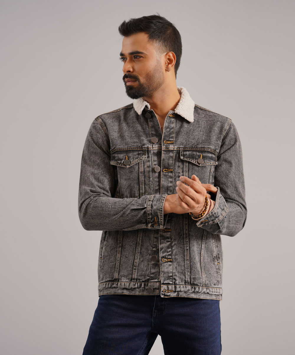 Ash Fitted Casual Jacket