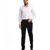 White Check Business Formal Shirt