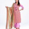 Pink Crepe Salwar Kameez