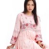 Pink Viscose Long Tunic