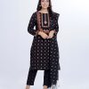 Black Viscose Salwar Kameez