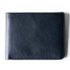 Black genuine leather wallet. Features multiple chambers to keep essentials.