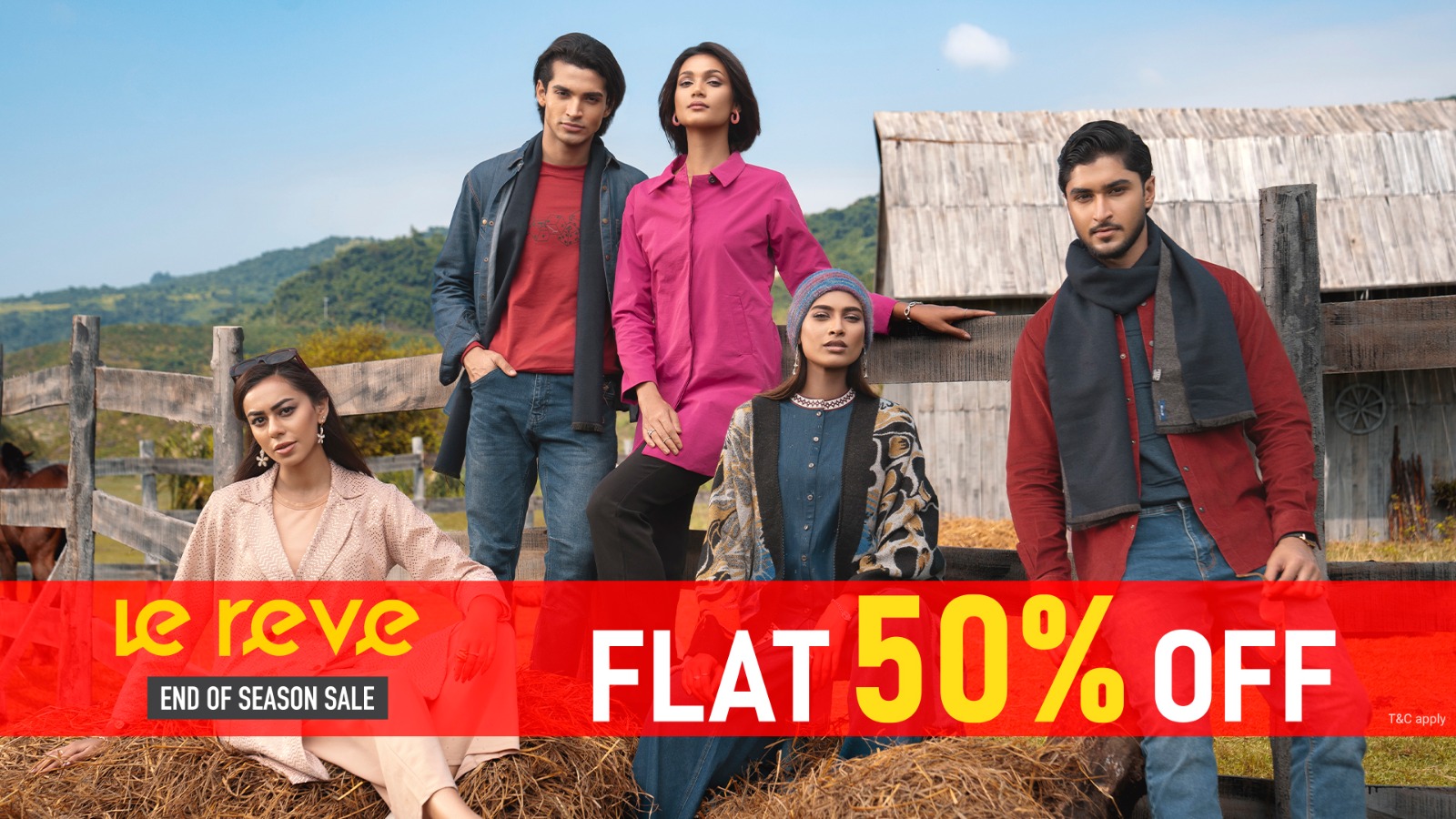 Le Reve Flat 50% Off