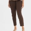 Women's casual style palazzo in zoom fabric. Concealed elasticated waistline.