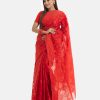 Women's printed saree in cotton fabric.