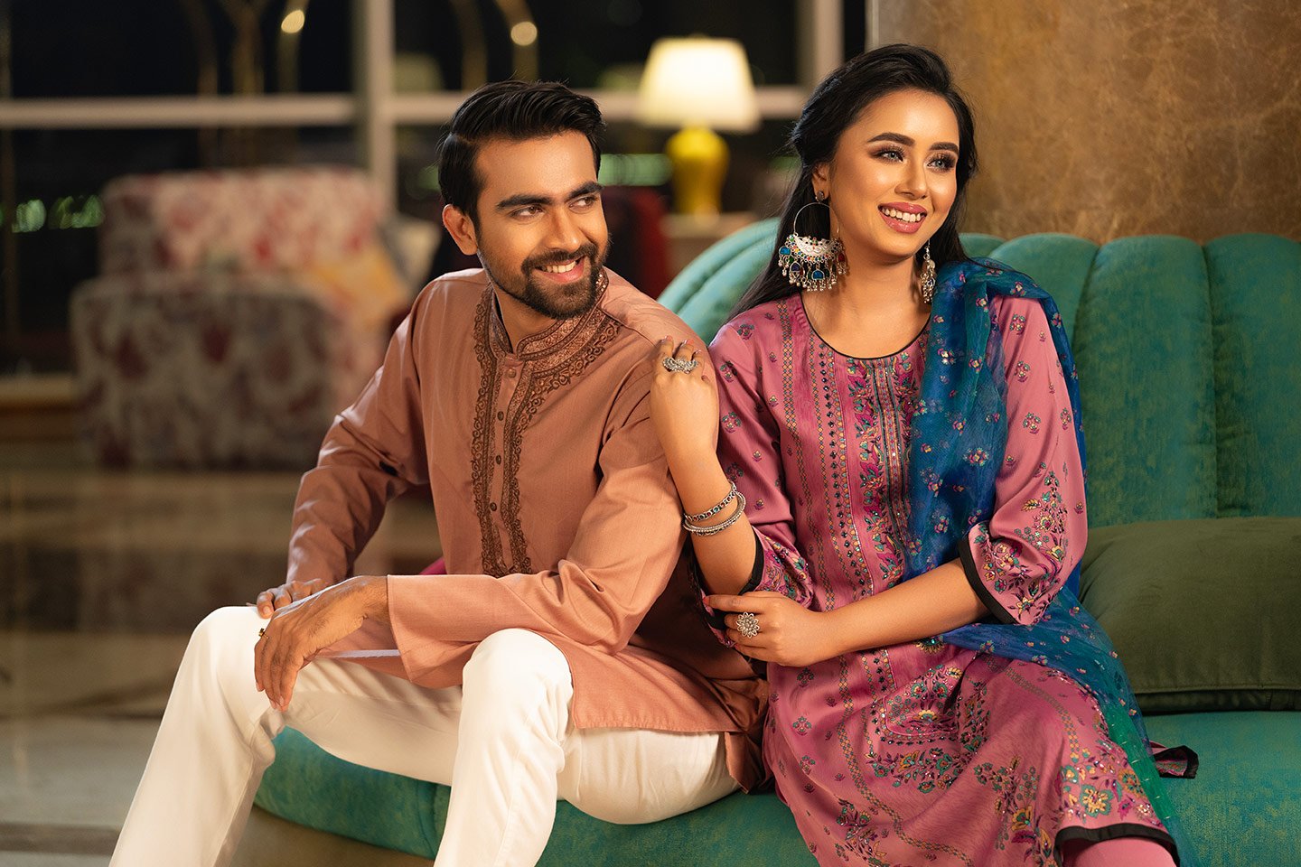 Couple eid party look