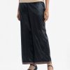 Women printed palazzo in premium satin fabric. Concealed elasticated waistline