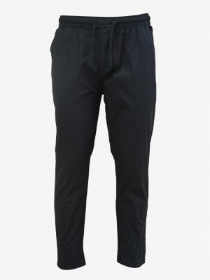 Men's Aligor pajamas in blended cotton fabric. Elastic waisted, drawstring, inseam side pockets and a back pocket.