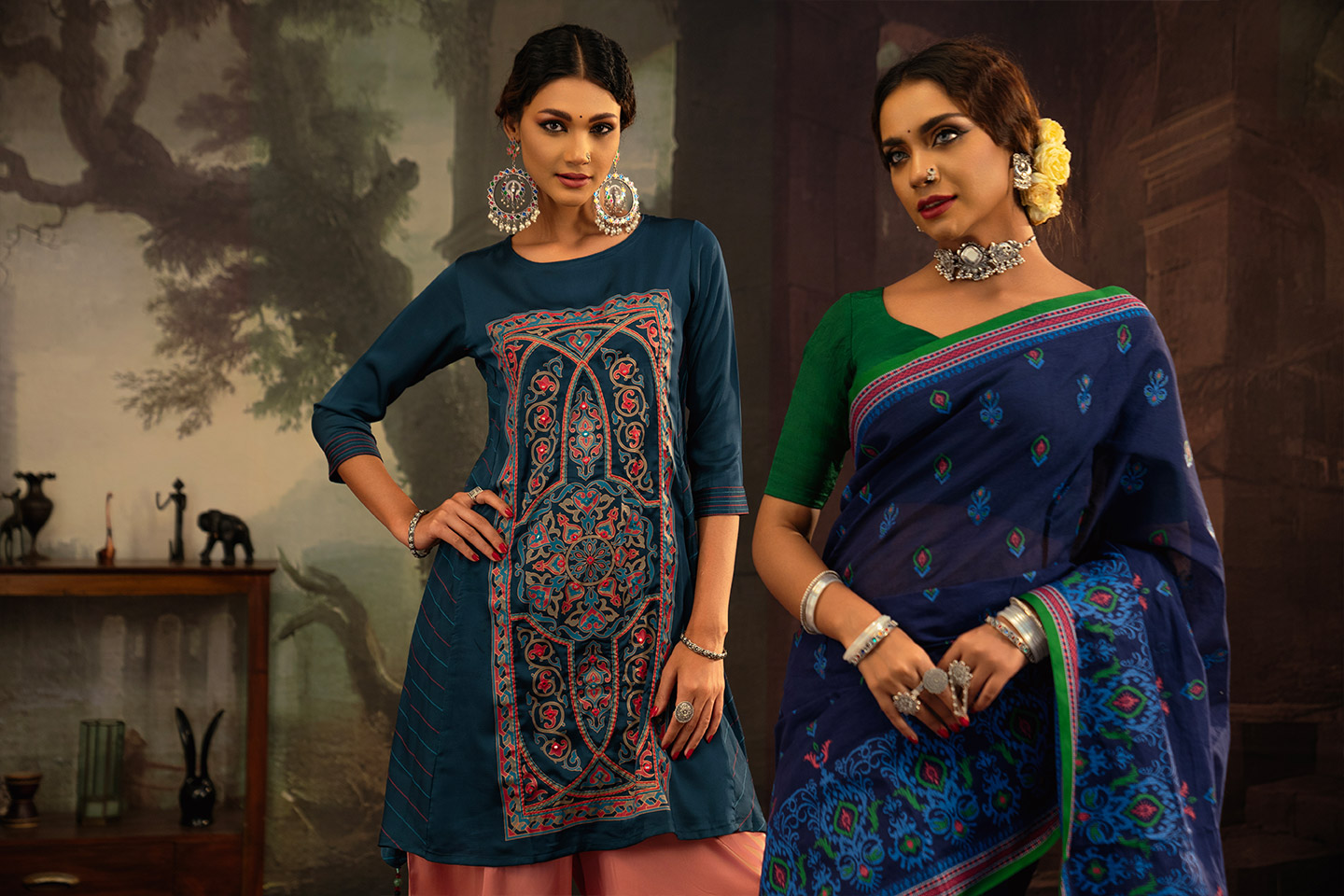 বৈশাখ ফিউশন ফ্যাশন