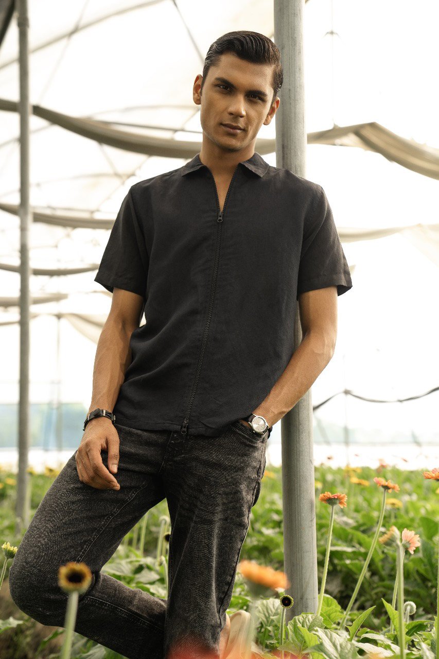 Men's summer polo shirt