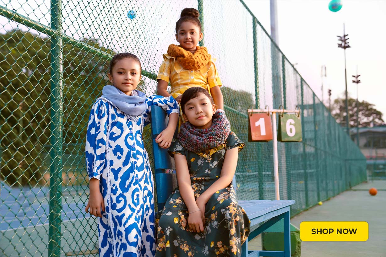 শিশুদের হালকা শীতের আউটডোর লুক