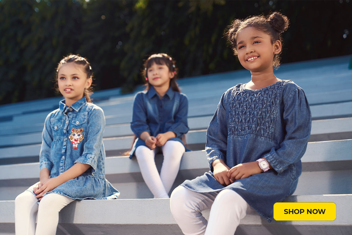 হালকা শীতে শিশুদের পোশাক