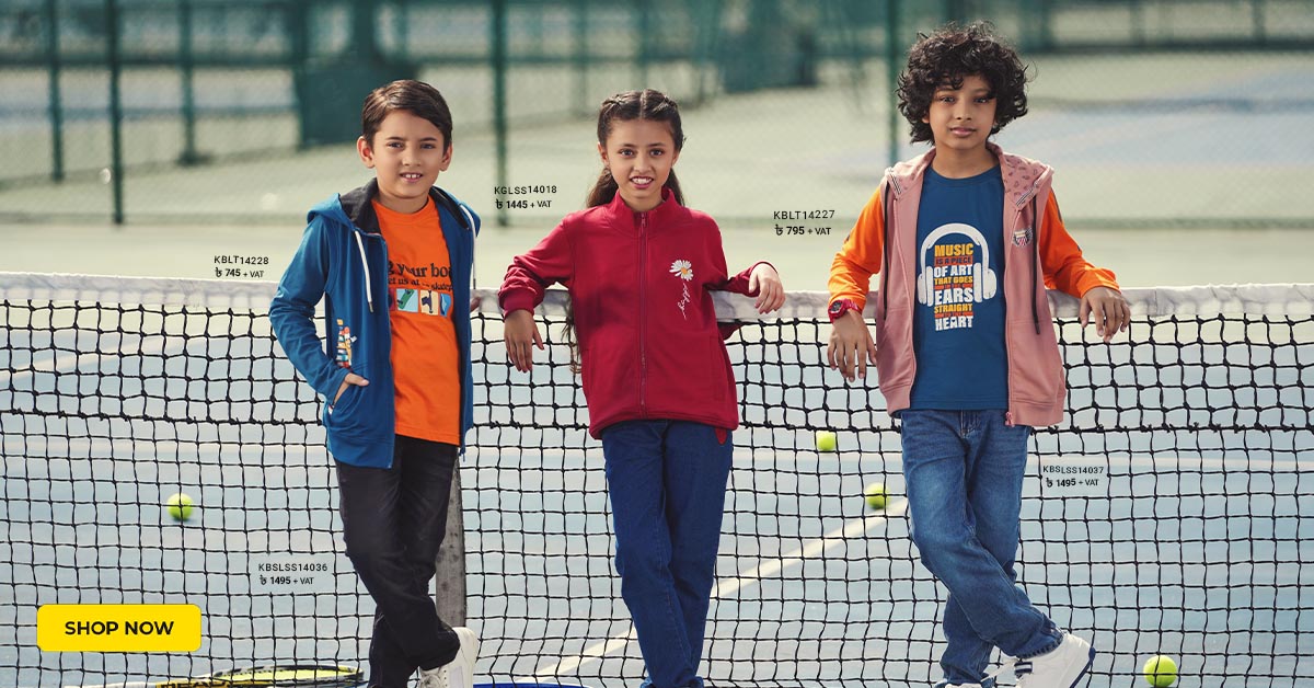 হালকা শীতে শিশুদের পোশাকের